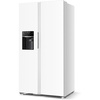 image:imageAntarctic Star 181 CuFt 2 Door Freezer Refrigeratorwith Ice making and water dispenserpowerful LED lightfor KitchenDorm and OfficeSilver