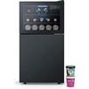 image:imageAntarctic Star 26 Cu Ft Mini Fridge Compact Refrigerator with Freezer Adjustable Temp Reversible Door LED Light for Home Office Bar Bedroom26 Cu Ft