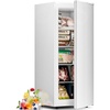image:imageAntarctic Star 60 CuFt Upright Freezer Compact Stand Up Freezer with 7Temp Control Removable Glass Shelves Adjustable Legs amp Reversible Door for Home Apartment Dorm WhiteWhite