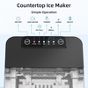image:imageAntarctic Star Countertop Bullet Ice Maker 27 lbs24 hrs 8 Cubes Ready in 6 Mins SelfCleaning Portable Ice Machine for Home Kitchen RV Camping