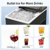 image:imageAntarctic Star Countertop Bullet Ice Maker 27Lbs24H Ice Machine with Fast 6 Min Ice Making SelfCleaning Portable Ice Maker for Home Kitchen RV