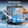 image:imageAntarctic Star Ice Maker Portable Ice Machine with SelfCleaning Function 8 Cubes in 6 Mins Fast Countertop Ice Making Compact Ice Cube Maker for Home Kitchen RV Travel Stainless SteelBLACK
