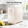 image:imageAntarctic Star Portable Countertop Ice Maker 18Lbs24H SelfCleaning Ice Machine OneTouch Operation with Ice Scoop Included for Home Kitchen Office White