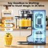 image:imageAntarctic Star 2in1 Ice Cream Maker amp Slushie Machine 40oz No Ice Needed Soft Serve Ice Cream Machine 8 Presets Frozen Drink Machine with AutoClean Margarita amp Snow Cone Machine