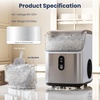 image:imageAntarctic Star Nugget Ice Makers Countertop with AutoCleaning 35lbsDay Portable Sonic Ice Machine with Handle Basket and Scoop for HomeKitchenOfficeCampingStainless Steel BlackStainless steel silver