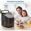 image:imageAntarctic Star Nugget Ice Makers Countertop with AutoCleaning 35lbsDay Portable Sonic Ice Machine with Handle Basket and Scoop for HomeKitchenOfficeCampingStainless Steel BlackStainless steel black