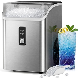 image:imageAntarctic Star Nugget Ice Maker Countertop Pebble Ice Makers with Soft Chewable Ice35Lbs24H Portable Sonic Ice Machine with Ice Scoop SelfCleaning for Home Kitchen Office Stainless Steel SilverSTEEL