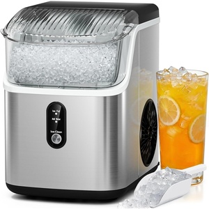 image:imageAntarctic Star Nugget Ice Makers Countertop with AutoCleaning 35lbsDay Portable Sonic Ice Machine with Handle Basket and Scoop for HomeKitchenOfficeCampingStainless Steel BlackStainless steel silver