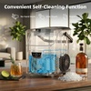 image:imageAntarctic Star Nugget Ice Maker Countertop 35Lbs24H 5 Mins Fast Ice  Portable with Handle OneClick Operation SelfCleaning Water amp Ice Reminder Ice Scoop amp Basket for HomeKitchenCampingBlack