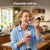 image:imageAntarctic Star Nugget Ice Maker Countertop 35lbs24H Ice Machine Soft Chewable Sonic Ice SelfCleaning Fast Ice Ready in 8 Minutes Compact Design with Handle Stainless Steel Silver