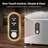 image:imageAntarctic Star Nugget Ice Maker Countertop 35lbs24H Ice Machine Soft Chewable Sonic Ice SelfCleaning Fast Ice Ready in 8 Minutes Compact Design with Handle Stainless Steel Silver