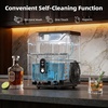image:imageAntarctic Star Nugget Ice Maker Countertop 35lbs24H Ice Machine Soft Chewable Sonic Ice SelfCleaning Fast Ice Ready in 8 Minutes Compact Design with Handle Stainless Steel Silver