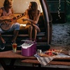 image:imageAntarctic Star Nugget Ice Maker Countertop 44LbDay LED Display Machine  1015Min Fast Ice 2 Sizes EnergySave Portable SelfClean 18L Tank 265Lbs Storage BasketScoop HomeBarRvOfficeDark Purple