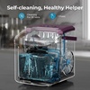 image:imageAntarctic Star Nugget Ice Maker Countertop 44LbDay LED Display Machine  1015Min Fast Ice 2 Sizes EnergySave Portable SelfClean 18L Tank 265Lbs Storage BasketScoop HomeBarRvOfficeDark Purple
