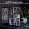 image:imageNugget Ice Maker Countertop with SelfDispensing 33lbs24H  Pebble Sonic Ice SelfCleaning OneClick Operation Compact Portable Stainless Steel Ice Machine for HomeRVBlack