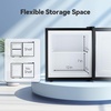 image:imageAntarctic Star 12 CuFt Mini Upright Freezer Compact Refrigerator with Adjustable Thermostat amp Removable Shelves Freestanding Small Freezer for Home Kitchen Office Garage WhiteStainless steel