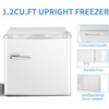 image:imageAntarctic Star 12 CuFt Mini Upright Freezer Compact Refrigerator with Adjustable Thermostat amp Removable Shelves Freestanding Small Freezer for Home Kitchen Office Garage WhiteWHITE