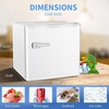 image:imageAntarctic Star 12 CuFt Mini Upright Freezer Compact Refrigerator with Adjustable Thermostat amp Removable Shelves Freestanding Small Freezer for Home Kitchen Office Garage WhiteWHITE