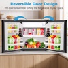 image:imageAntarctic Star 16 CuFt Mini Fridge with Freezer  Compact Upright Refrigerator with Adjustable Shelves 7Level Thermostat amp WhisperQuiet Operation for Bedroom Apartment