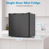 image:imageAntarctic Star 16 CuFt Mini Fridge with Freezer  Compact Upright Refrigerator with Adjustable Shelves 7Level Thermostat amp WhisperQuiet Operation for Bedroom Apartment
