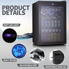 image:imageAntarctic Star Mini Fridge 12 Bottle 48 Can Beverage Refrigerator Cooler with Glass Door for Soda Drinks or WineFreestanding Beverage Fridge for Home and Bar with Adjustable Shelving 13 Cu FtBlack