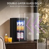 image:imageAntarctic Star Mini Fridge 12 Bottle 48 Can Beverage Refrigerator Cooler with Glass Door for Soda Drinks or WineFreestanding Beverage Fridge for Home and Bar with Adjustable Shelving 13 Cu FtBlack