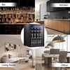 image:imageAntarctic Star Mini Fridge 130 Can Beverage Refrigerator Cooler with Glass DoorAdjustable Shelves amp Digital Temperature for Soda Beer or wine fridge for Home Office Bar 31cuftBlack