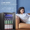 image:imageAntarctic Star Mini Fridge Beverage Refrigerator 10L Small Drink Fridge for Bedroom beverage cooler with Digital Temp Adjustment 4061F Ideal for Bedroom Dormitory Office Bar and KitchenBlack