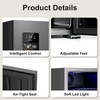 image:imageAntarctic Star Mini Fridge Beverage Refrigerator 10L Small Drink Fridge for Bedroom beverage cooler with Digital Temp Adjustment 4061F Ideal for Bedroom Dormitory Office Bar and KitchenBlack