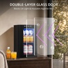 image:imageAntarctic Star Mini Fridge Beverage Refrigerator 10L Small Drink Fridge for Bedroom beverage cooler with Digital Temp Adjustment 4061F Ideal for Bedroom Dormitory Office Bar and KitchenBlack