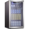 image:imageAntarctic Star Mini Fridge Beverage Refrigerator 10L Small Drink Fridge for Bedroom beverage cooler with Digital Temp Adjustment 4061F Ideal for Bedroom Dormitory Office Bar and KitchenBlack