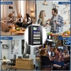 image:imageAntarctic Star Mini Fridge Beverage Refrigerator 10L Small Drink Fridge for Bedroom beverage cooler with Digital Temp Adjustment 4061F Ideal for Bedroom Dormitory Office Bar and KitchenBlack