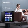 image:imageAntarctic Star Mini Fridge Beverage Refrigerator 10L Small Drink Fridge for Bedroom beverage cooler with Digital Temp Adjustment 4061F Ideal for Bedroom Dormitory Office Bar and KitchenBlack