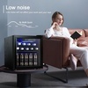 image:imageAntarctic Star Mini Fridge Beverage Refrigerator 10L Small Drink Fridge for Bedroom beverage cooler with Digital Temp Adjustment 4061F Ideal for Bedroom Dormitory Office Bar and KitchenBlack