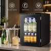 image:imageAntarctic Star Mini Fridge Beverage Refrigerator 10L Small Drink Fridge for Bedroom beverage cooler with Digital Temp Adjustment 4061F Ideal for Bedroom Dormitory Office Bar and KitchenBlack