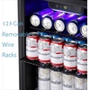 image:imageAntarctic Star Mini Fridge Beverage Refrigerator 10L Small Drink Fridge for Bedroom beverage cooler with Digital Temp Adjustment 4061F Ideal for Bedroom Dormitory Office Bar and KitchenBlack