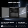 image:imageAntarctic Star Mini Fridge Beverage Refrigerator 10L Small Drink Fridge for Bedroom beverage cooler with Digital Temp Adjustment 4061F Ideal for Bedroom Dormitory Office Bar and KitchenBlack