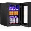 image:imageAntarctic Star Mini Fridge 12 Bottle 48 Can Beverage Refrigerator Cooler with Glass Door for Soda Drinks or WineFreestanding Beverage Fridge for Home and Bar with Adjustable Shelving 13 Cu FtBlack