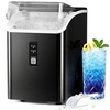 image:imageNugget Ice Maker Countertop Chewable Pebble Ice Machine  35Lbs24H Fast Ice Making SelfCleaning Sonic Ice Maker with Ice Basket amp Scoop Portable Ice Machine for HomeOfficePartyMatte Black