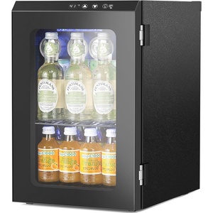 image:imageAntarctic Star Mini Fridge Beverage Refrigerator 10L Small Drink Fridge for Bedroom beverage cooler with Digital Temp Adjustment 4061F Ideal for Bedroom Dormitory Office Bar and KitchenBlack