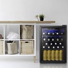 image:imageAntarctic Star Wine Cooler 04 Cu Ft Portable Mini Wine fridgeBlack