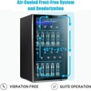 image:imageAntarctic Star Wine Cooler 04 Cu Ft Portable Mini Wine fridgeBlack