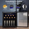image:imageAntarctic Star Wine Cooler 04 Cu Ft Portable Mini Wine fridgeBlack