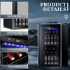 image:imageAntarctic Star Wine Cooler 04 Cu Ft Portable Mini Wine fridgeBlack