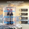 image:imageAntarctic Star Wine Cooler 04 Cu Ft Portable Mini Wine fridgeBlack