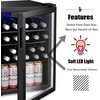 image:imageAntarctic Star Wine Cooler 04 Cu Ft Portable Mini Wine fridgeBlack